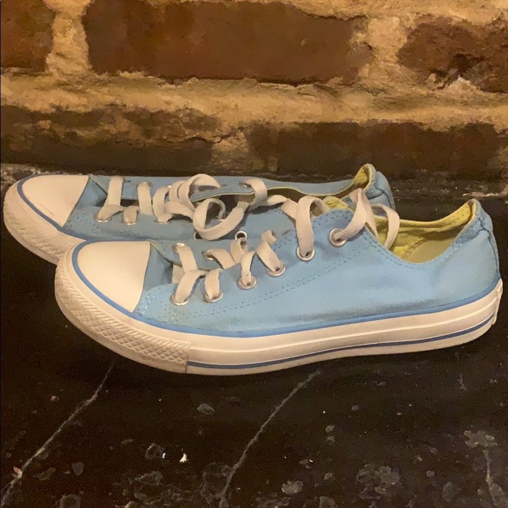 Light blue converse